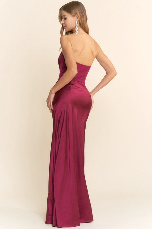 ALEXIS STRAPLESS MAXI