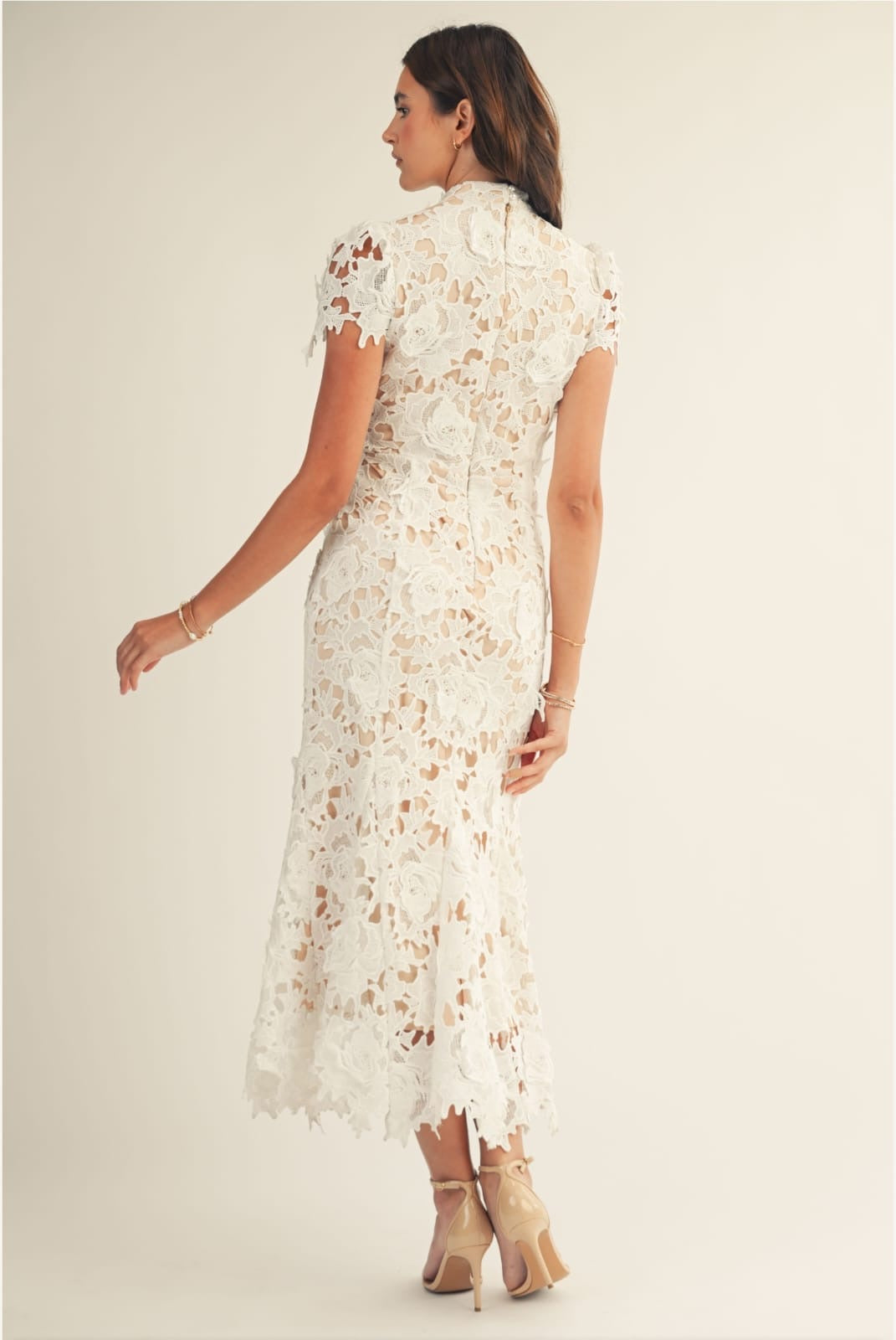 THALIA LACE WHITE