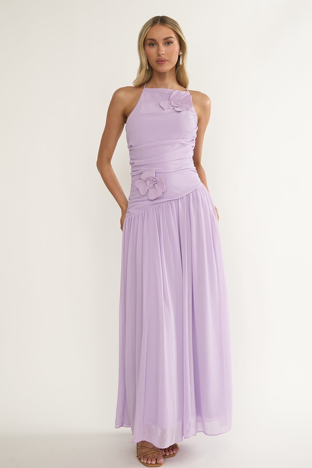DANIELLE MAXI DRESS LILAC