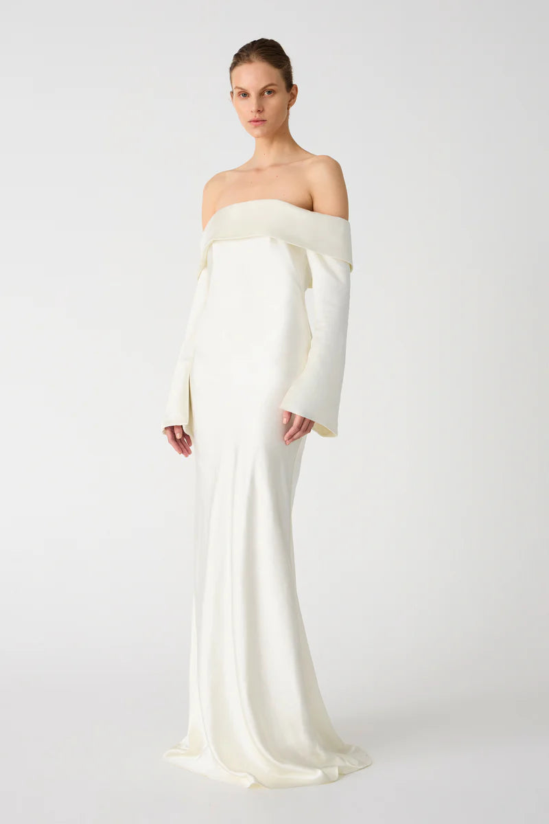 THE BIANCA SATIN DRESS