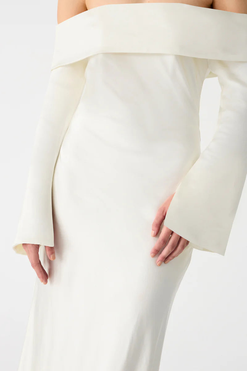 THE BIANCA SATIN DRESS