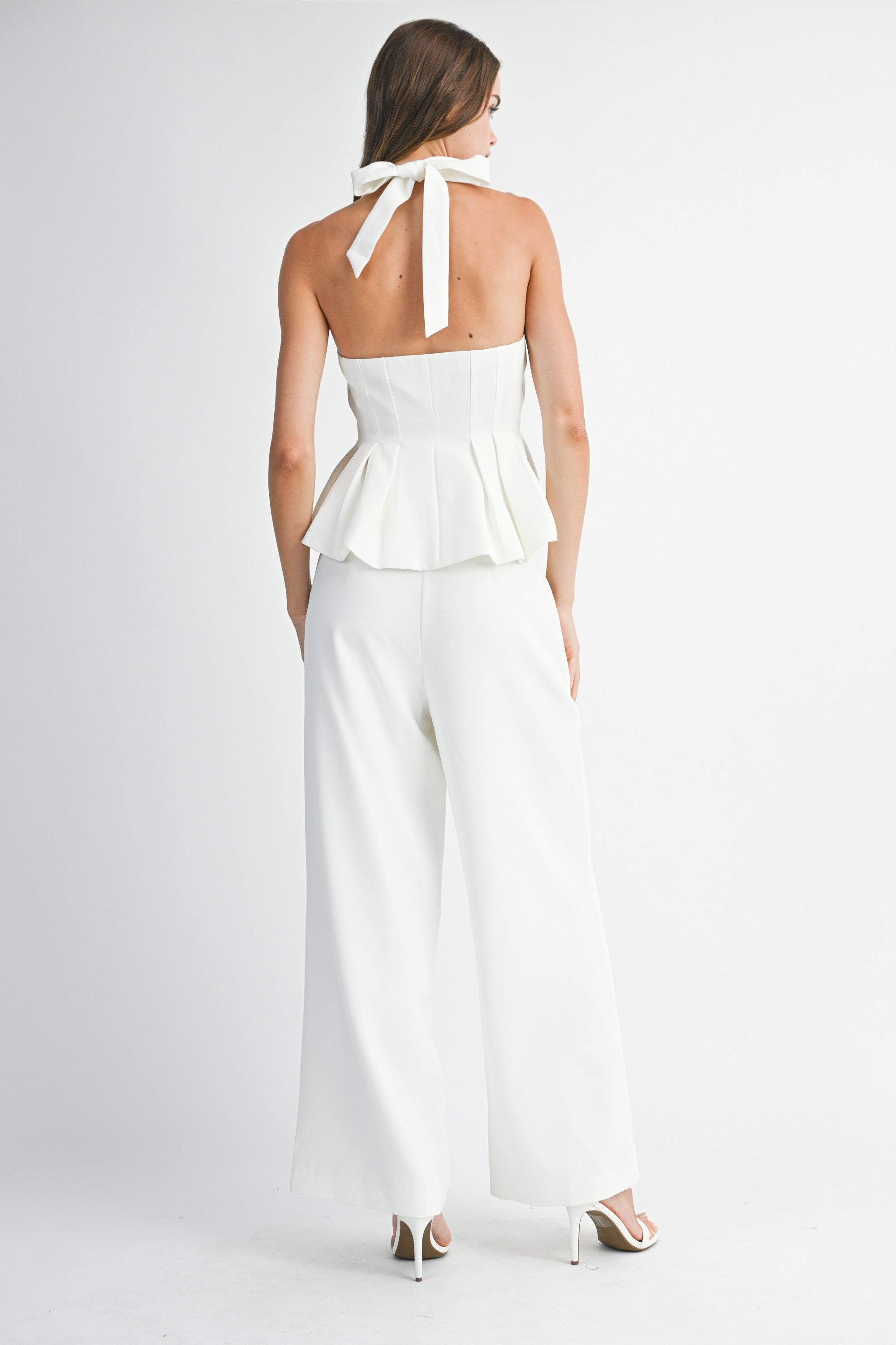 AMIKA PANTS SET WHITE