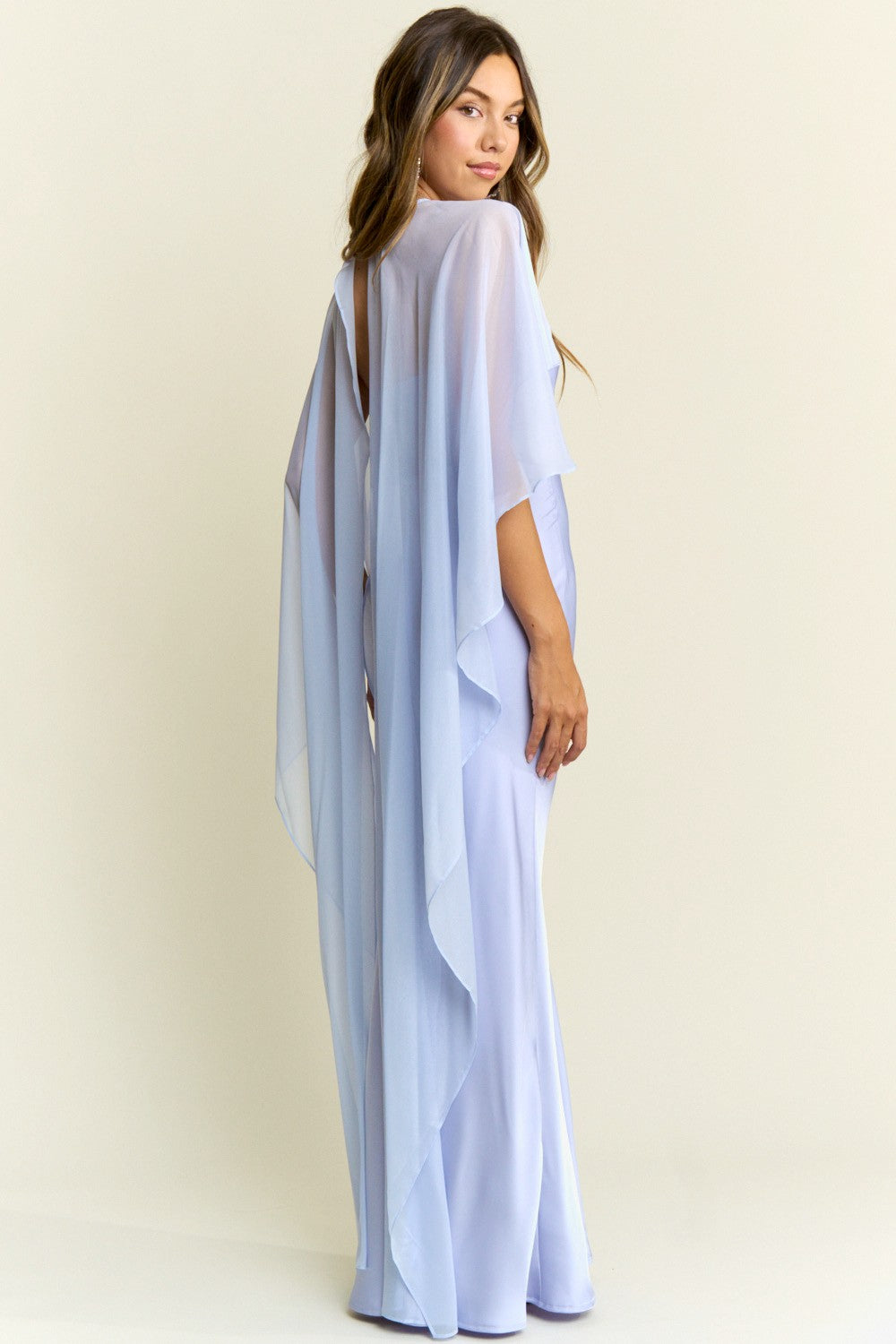 SELENE CAPE DRESS