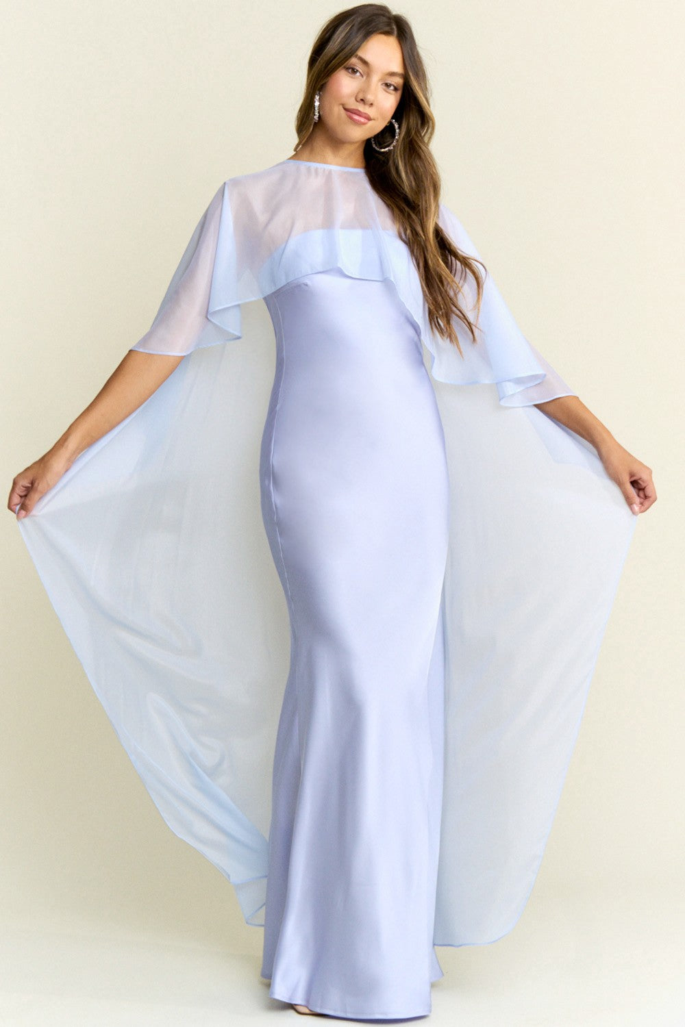 SELENE CAPE DRESS