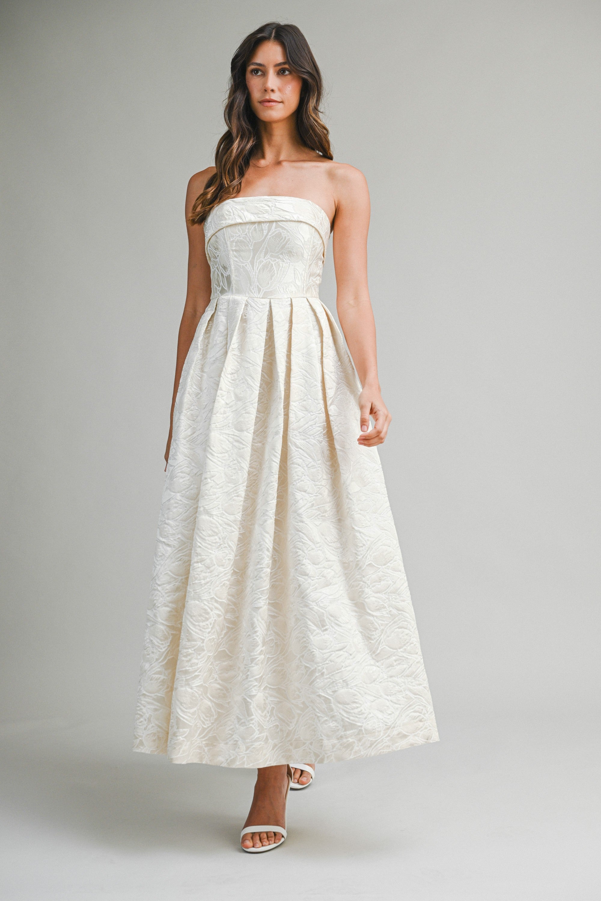 knee length dresses for ladies Black Velvet Tiered Maxi Dress main image 1