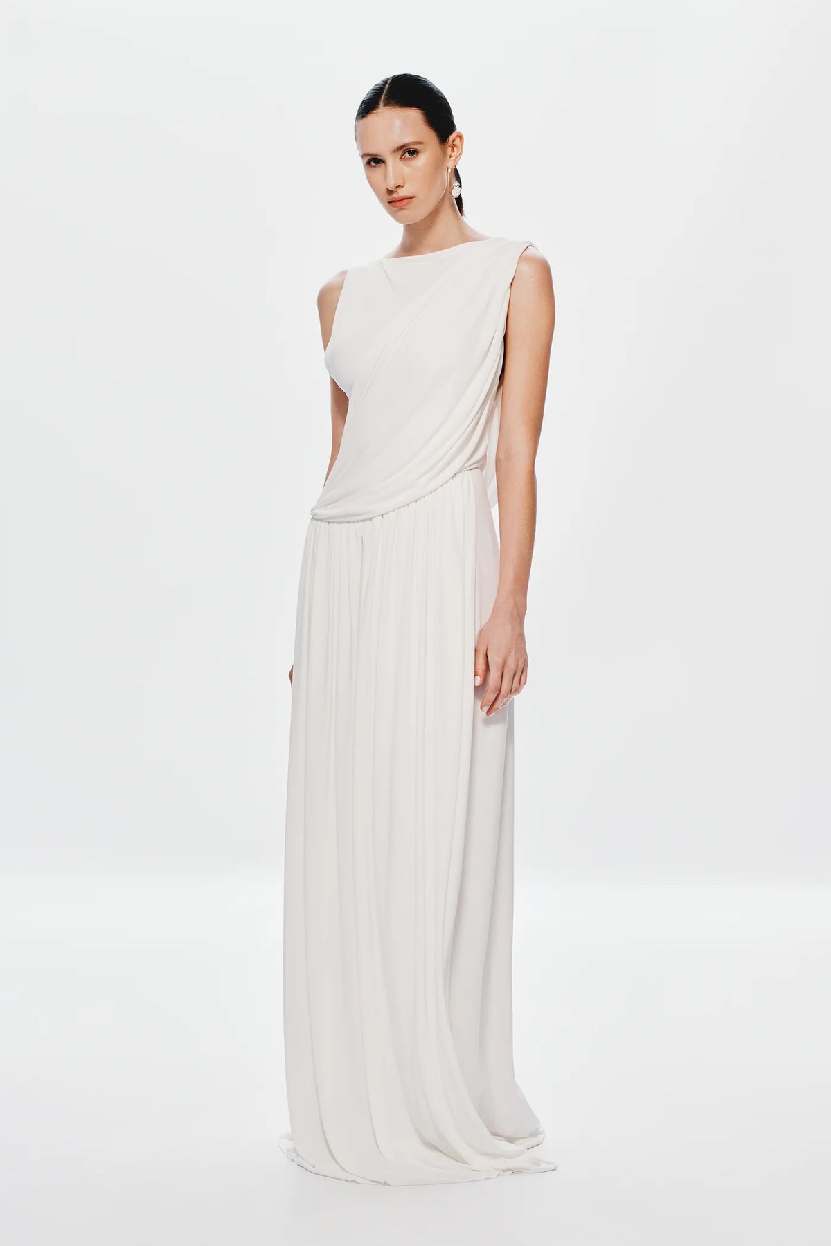 THE WATERFALL CUPRO DRESS