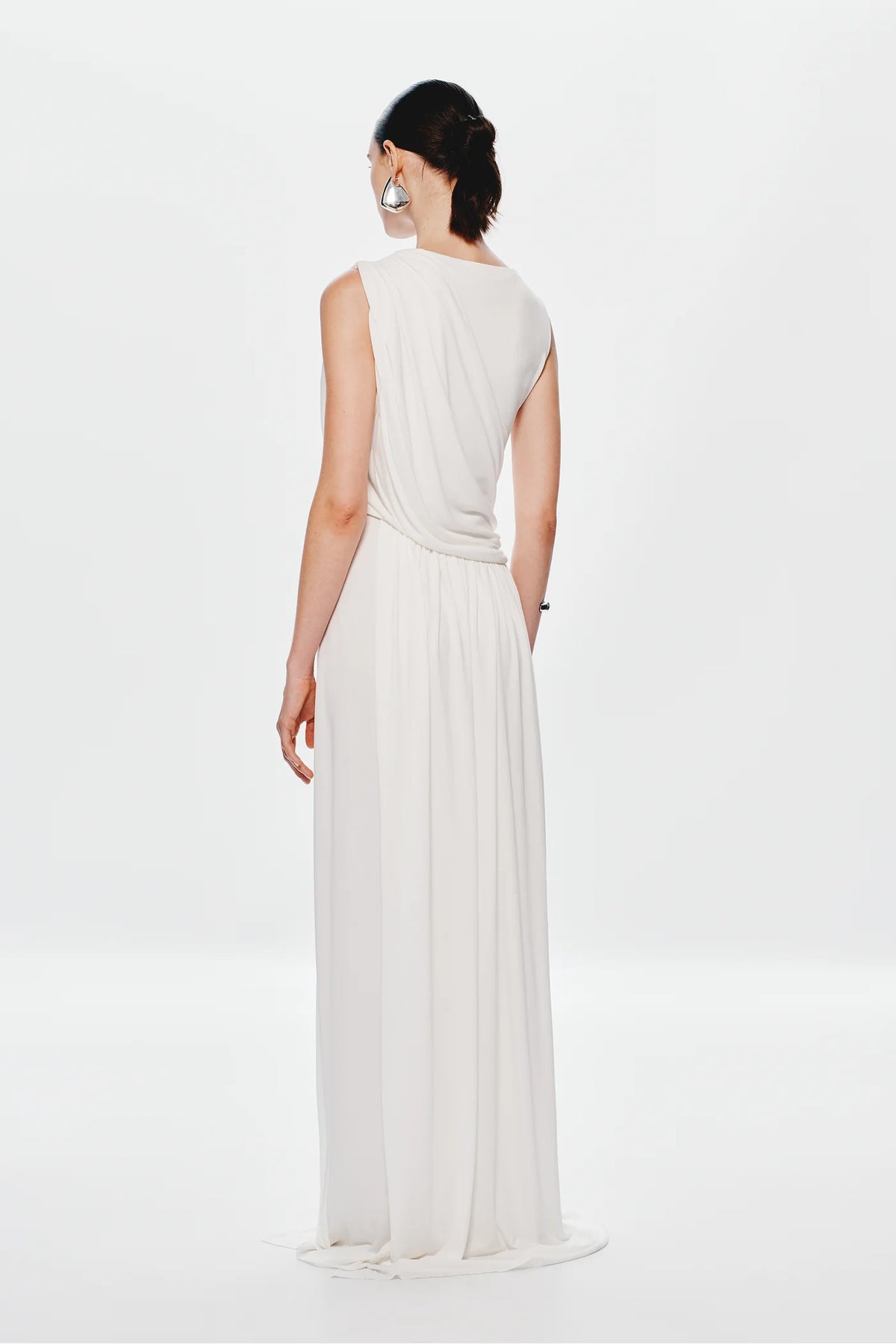 THE WATERFALL CUPRO DRESS
