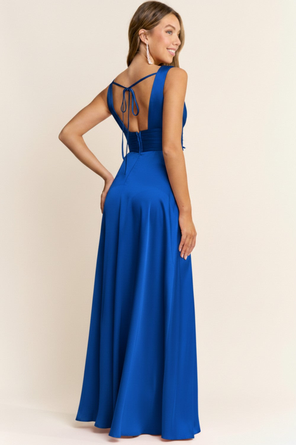 LAVINA MAXI DRESS BLUE