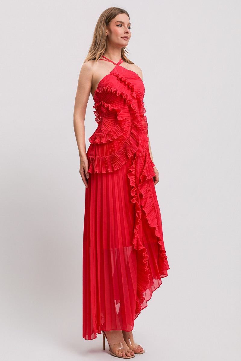 ADEN FUSCHIA DRESS