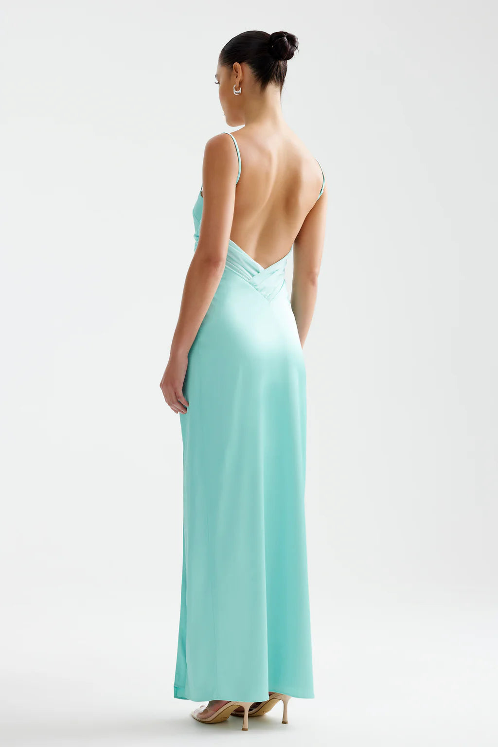 KIRI DRESS AQUA