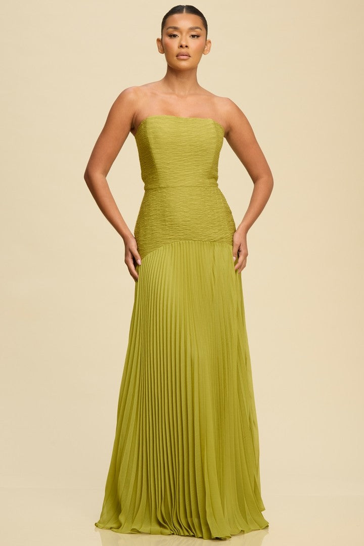 PHAEDRA LIME DRESS