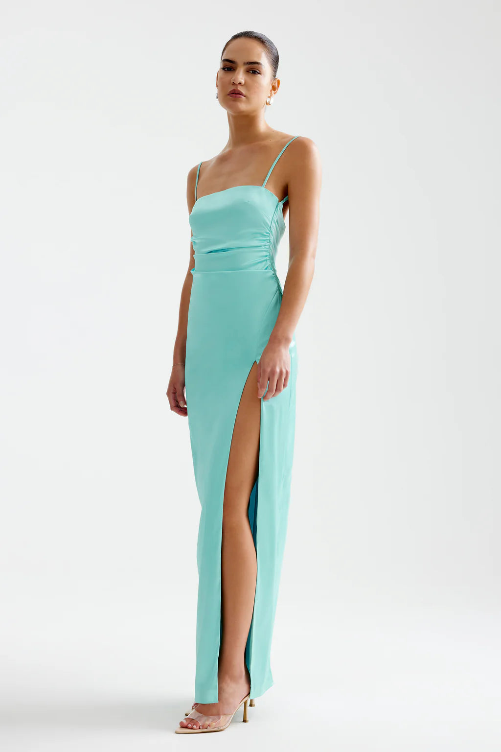 KIRI DRESS AQUA