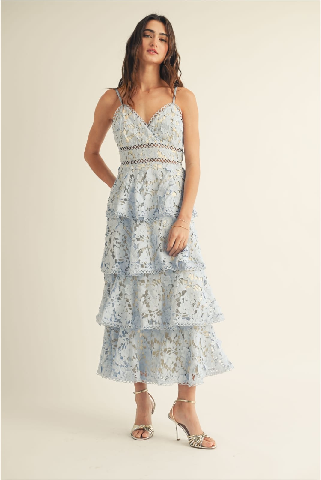 KELLY LACE MIDI DRESS