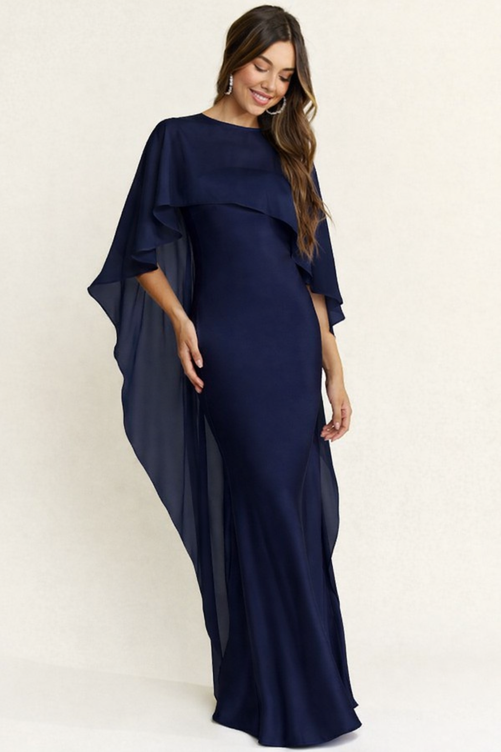 SELENE CAPE DRESS