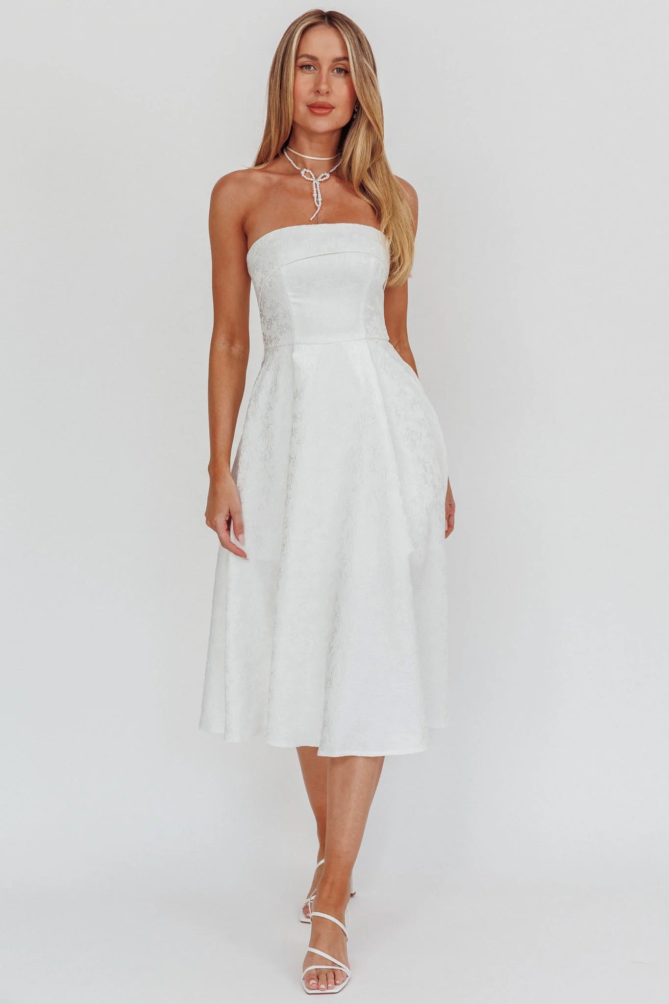 JUDY MIID DRESS IVORY