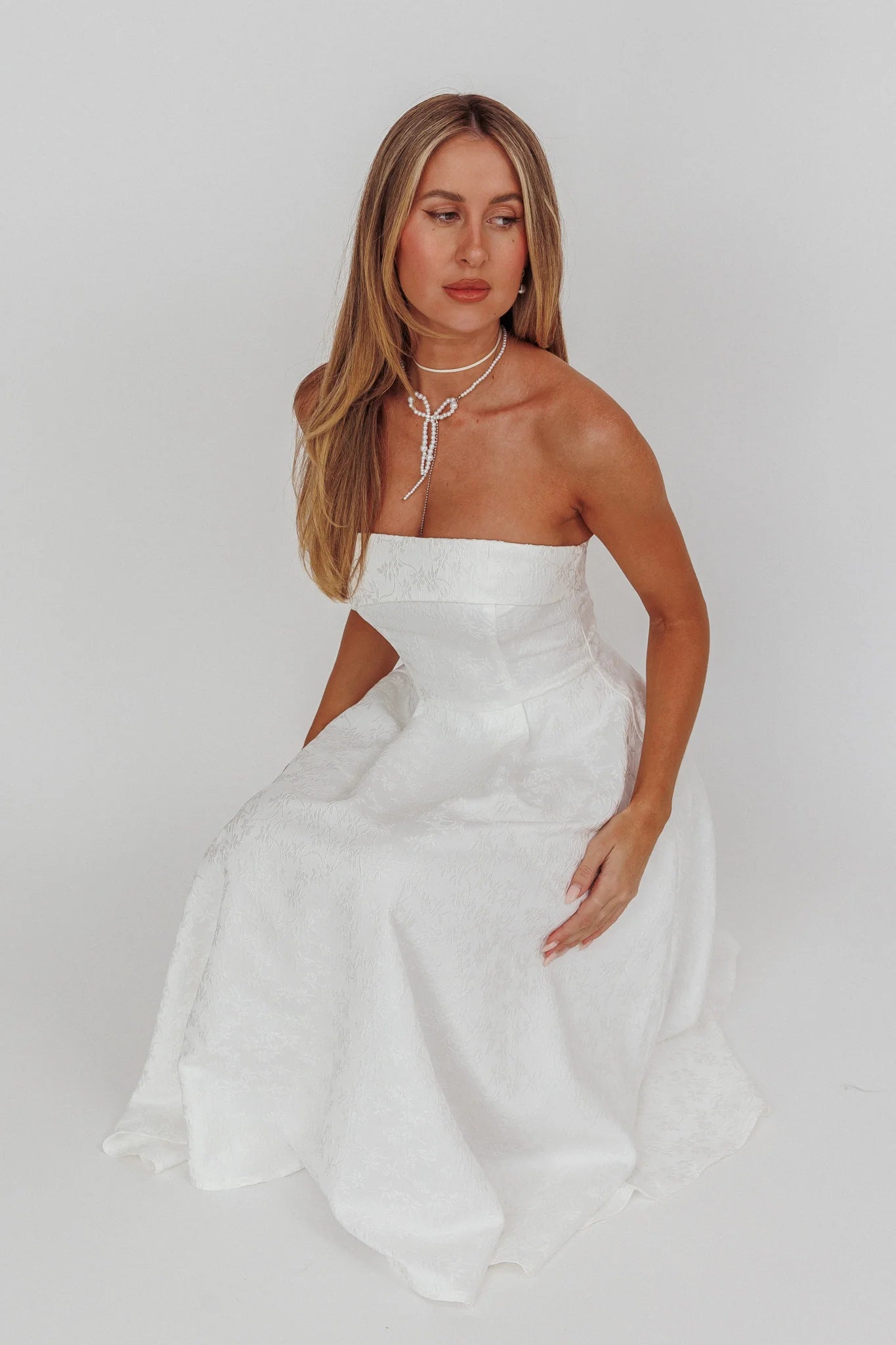 JUDY MIID DRESS IVORY