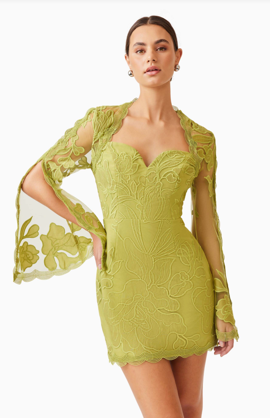 FLORIAN LACE GREEN