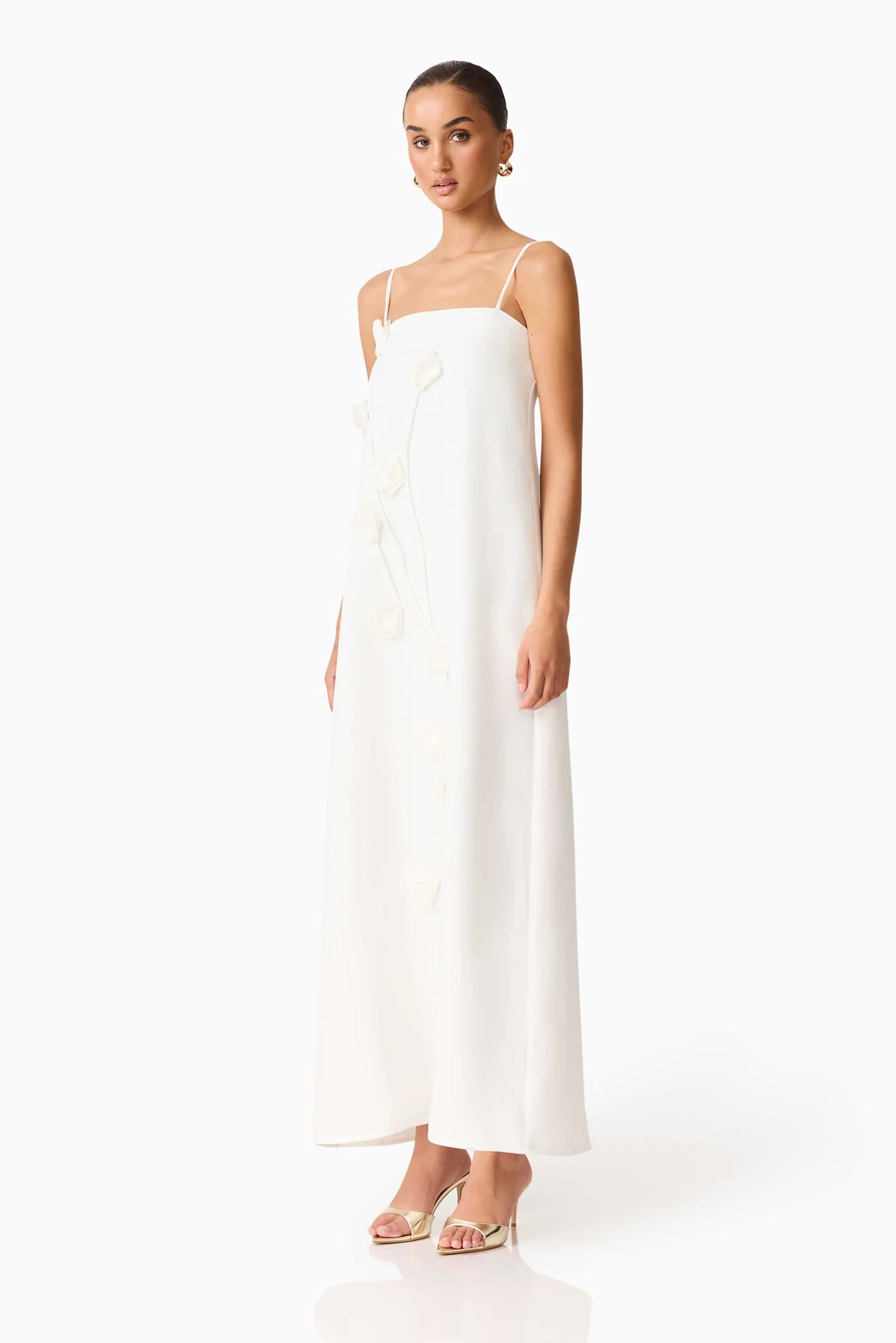 NOLANA MAXI GOWN IVORY