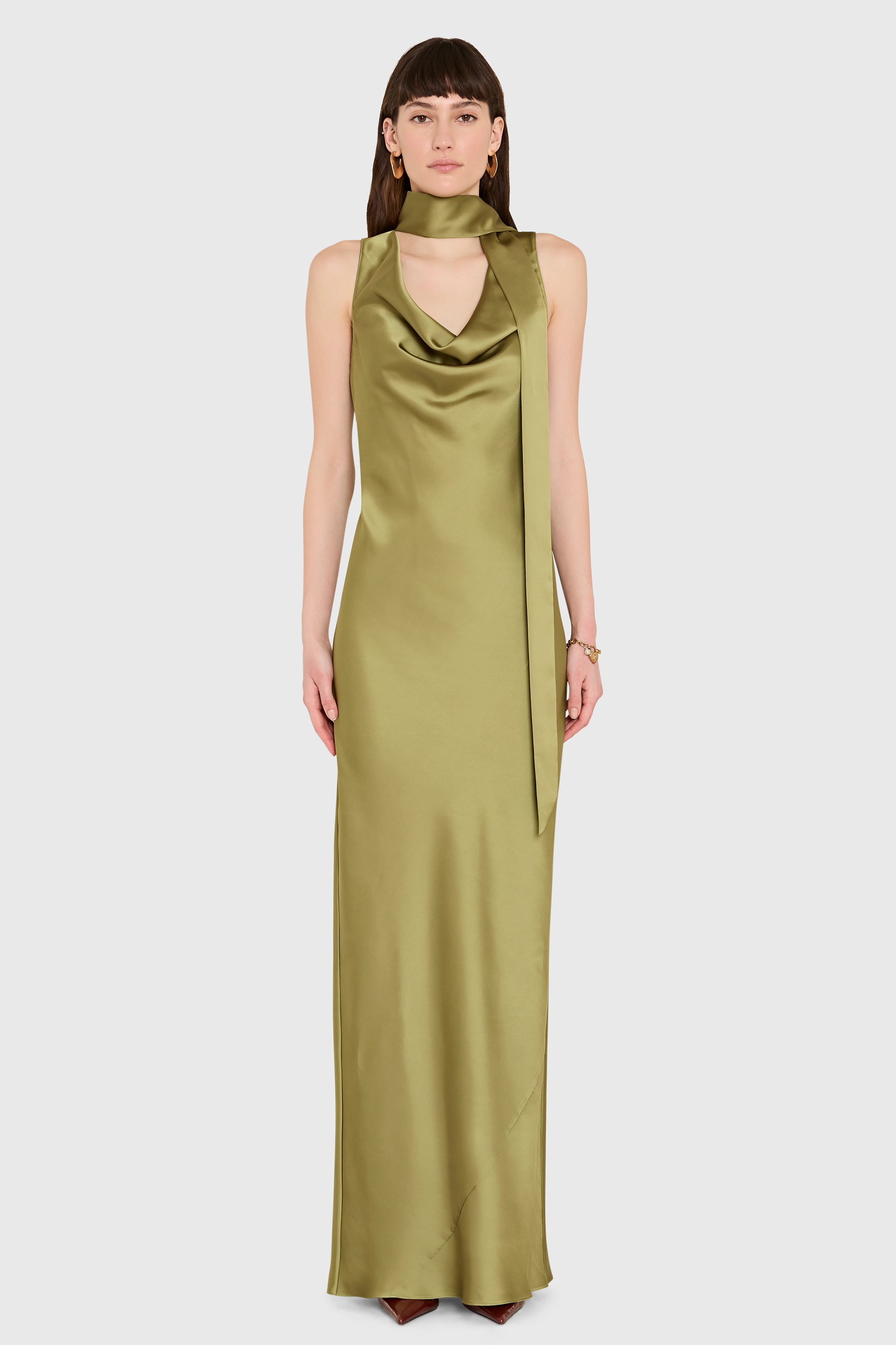 PAULA SCARF DRESS