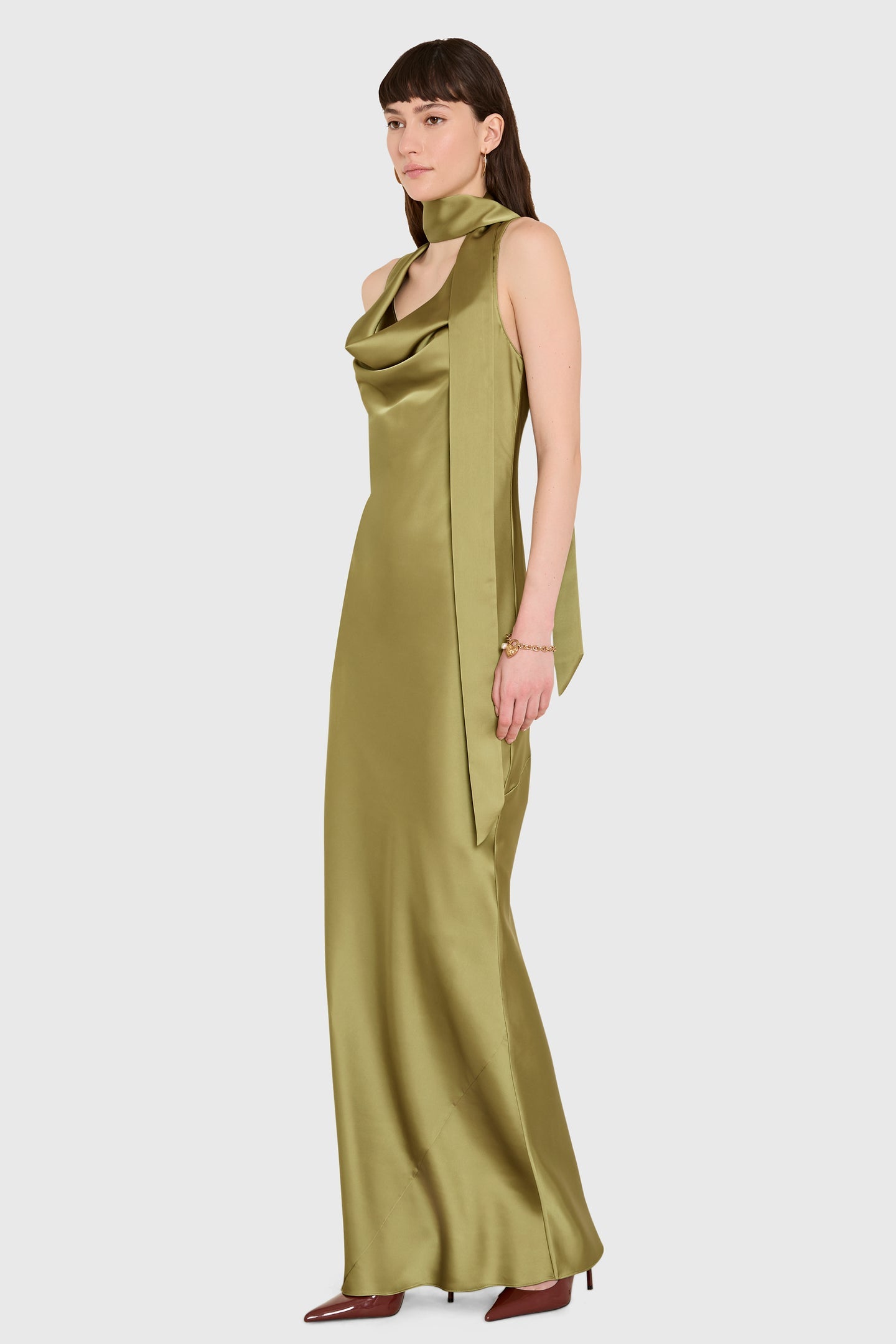 PAULA SCARF DRESS