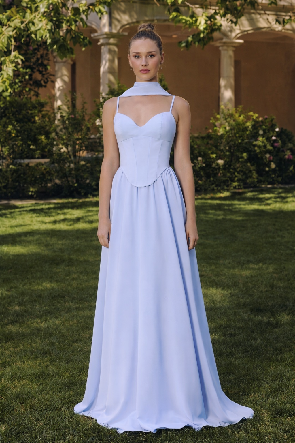 NARDA CORSET BABY BLUE