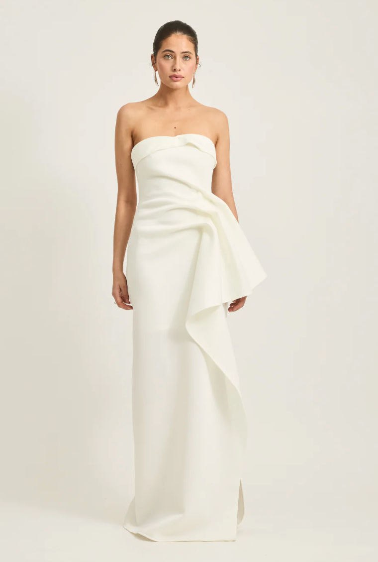 NOVEMBER DRESS WHITE