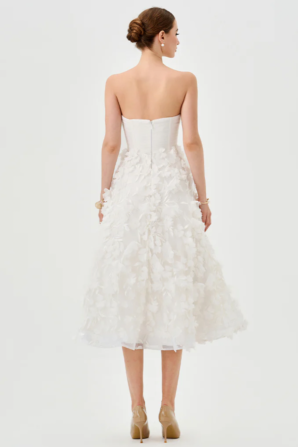 ARYAN STRAPLESS MIDI