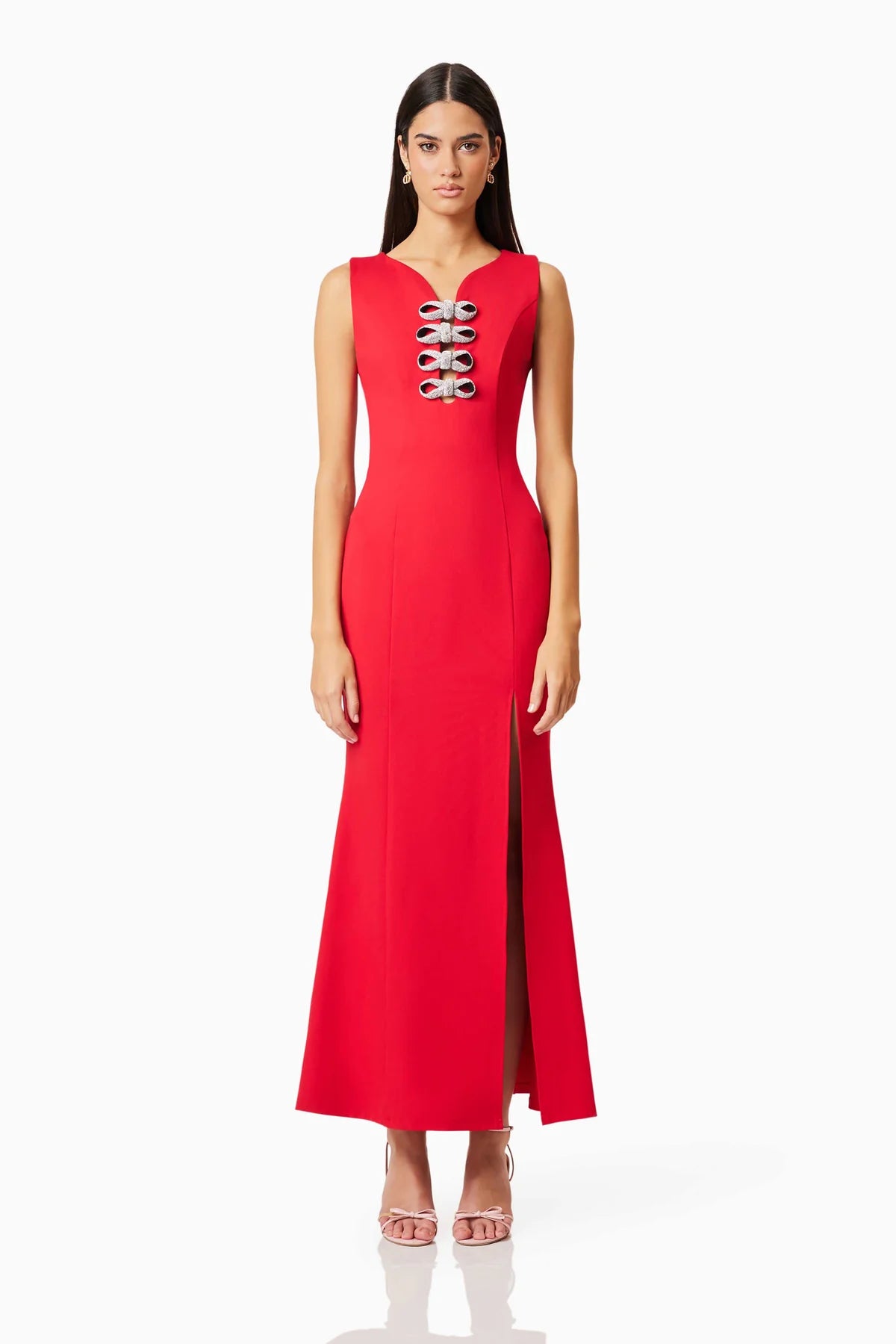 CHERIE MAXI DRESS RED
