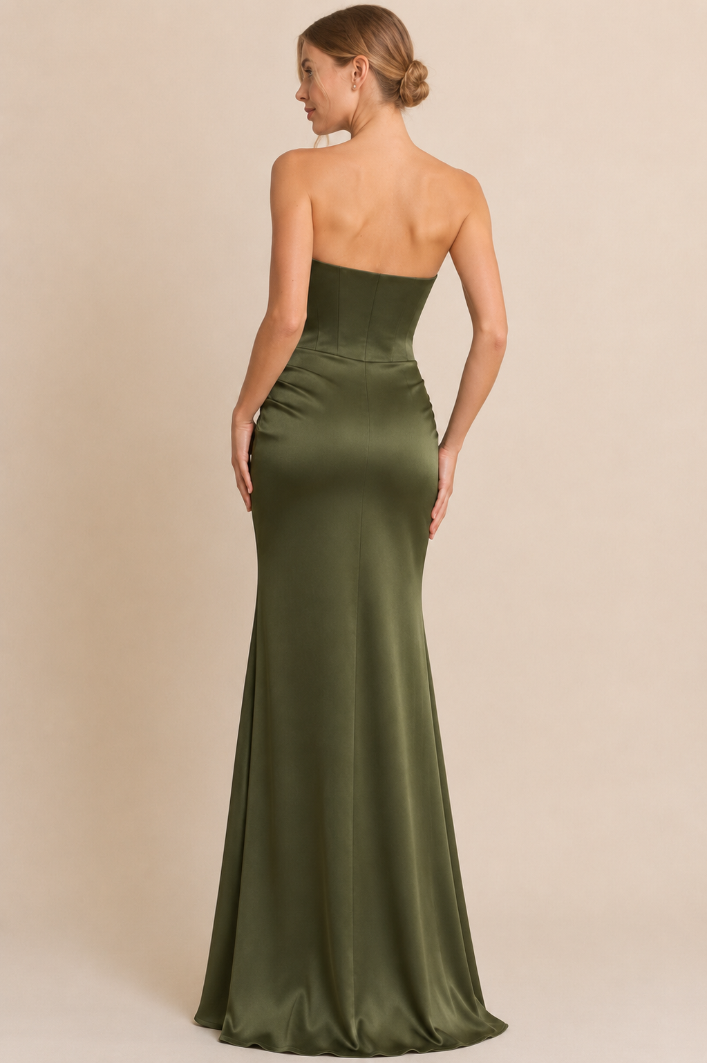 ALEXIS OLIVE DRESS
