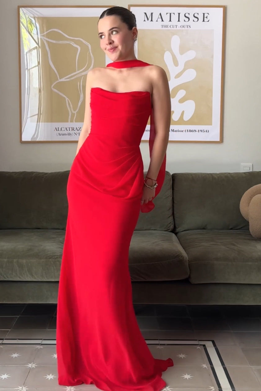 ROBY RED GOWN