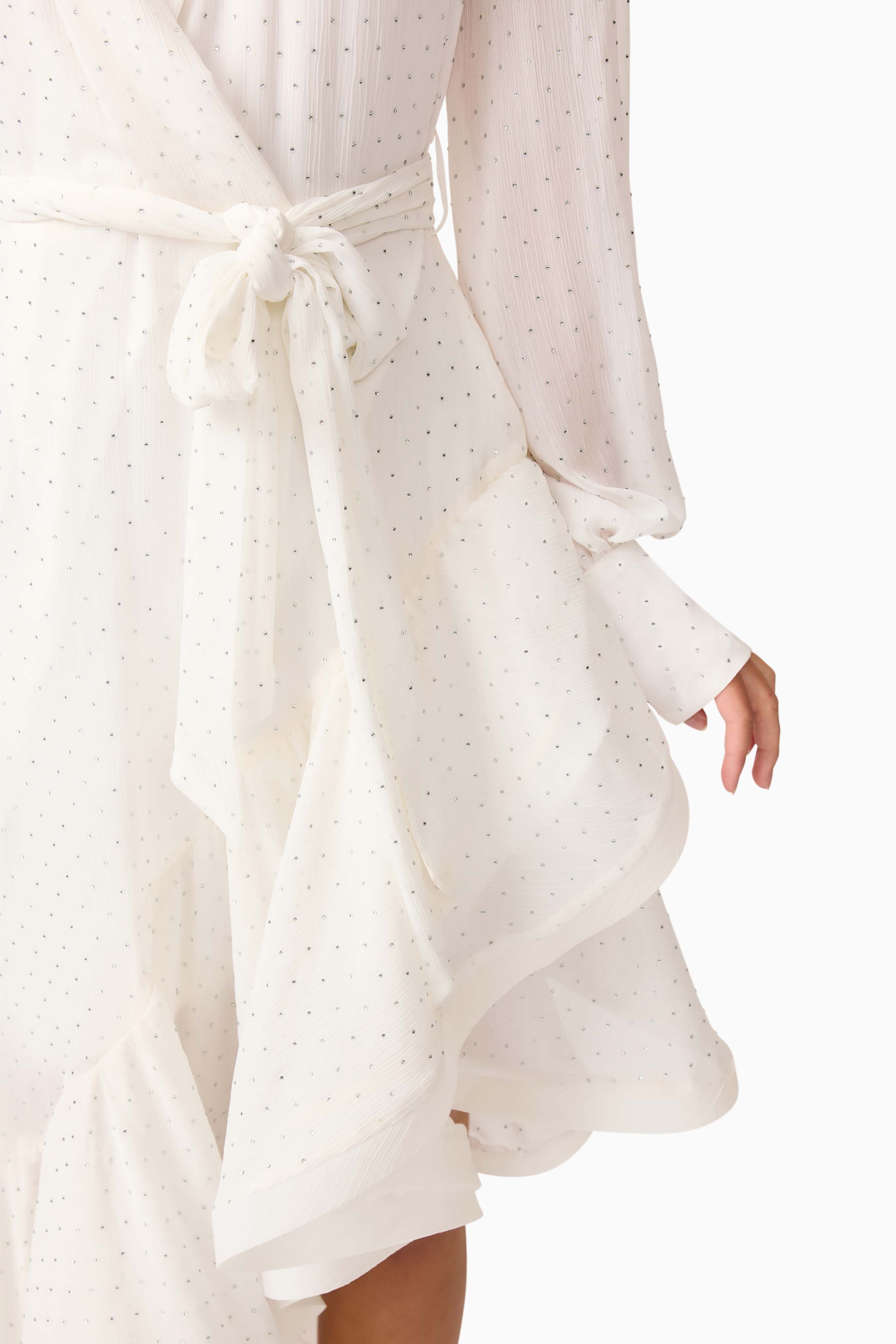 MOSS ASYMMETRIC GOWN