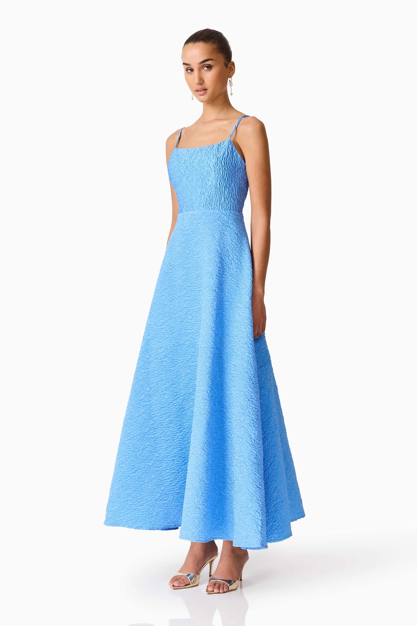 BRIALLEN JACQUARD GOWN