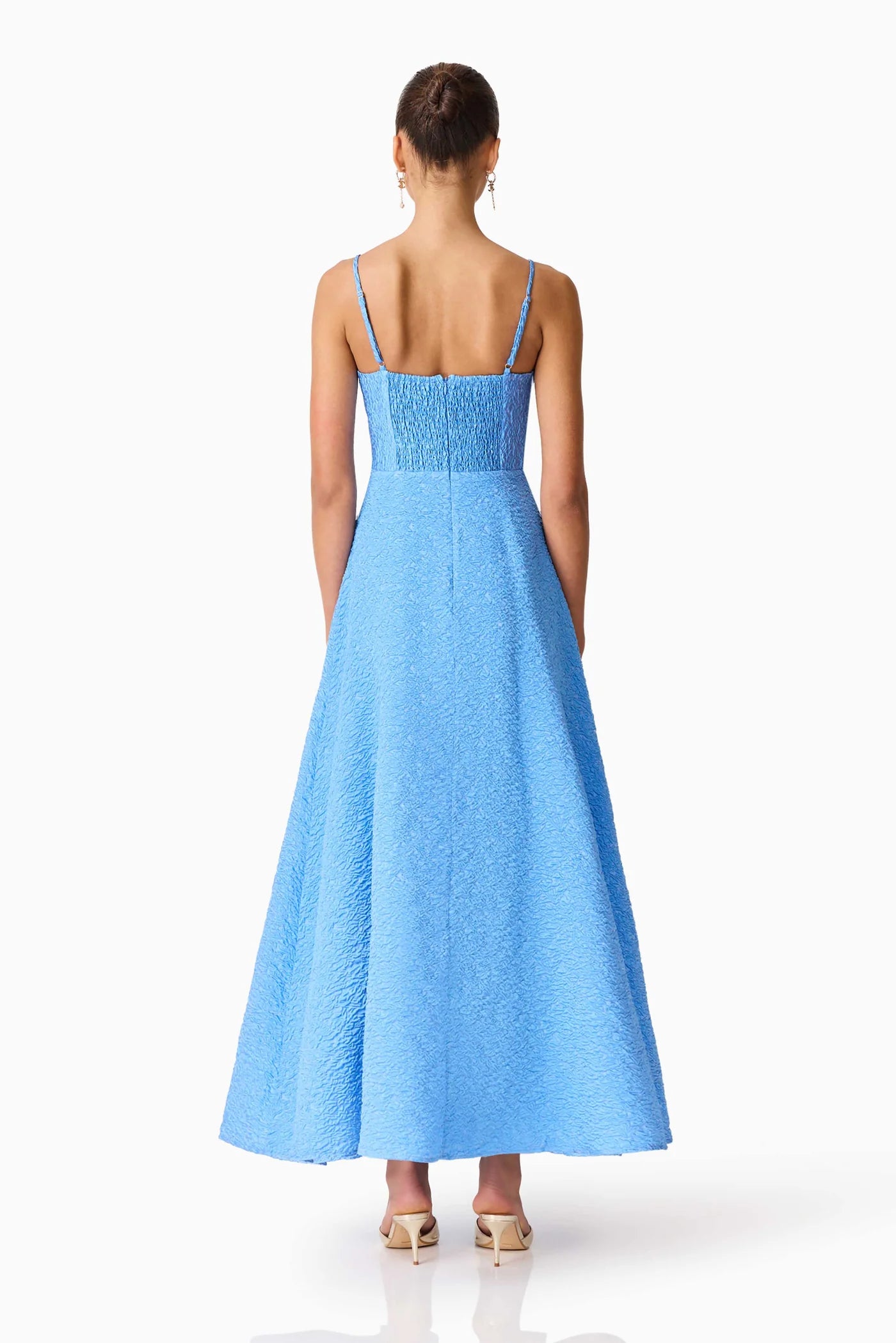 BRIALLEN JACQUARD GOWN