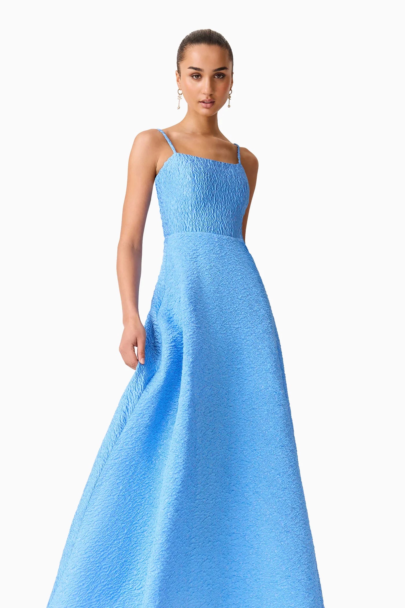 BRIALLEN JACQUARD GOWN