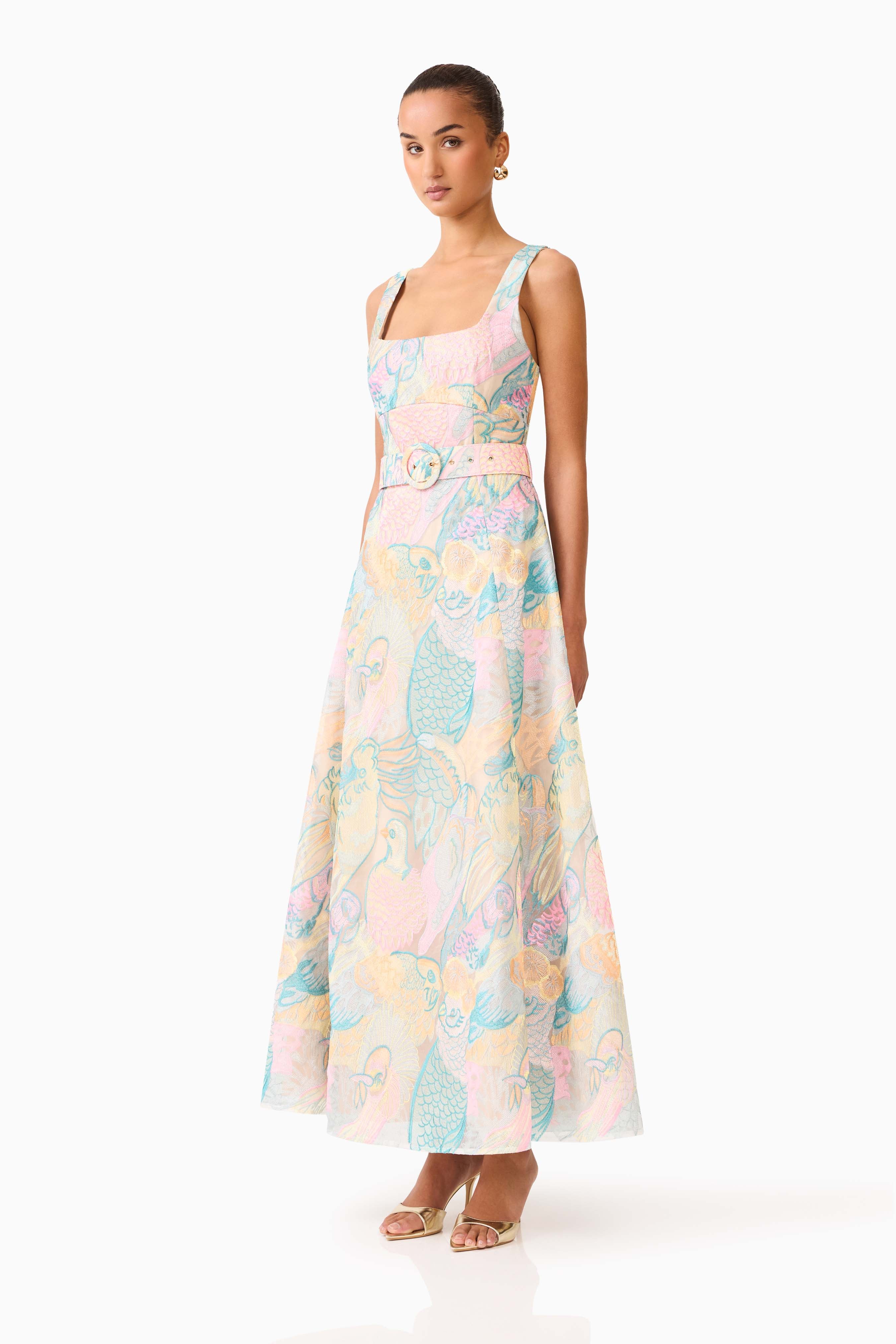 TALIAH A LINE GOWN