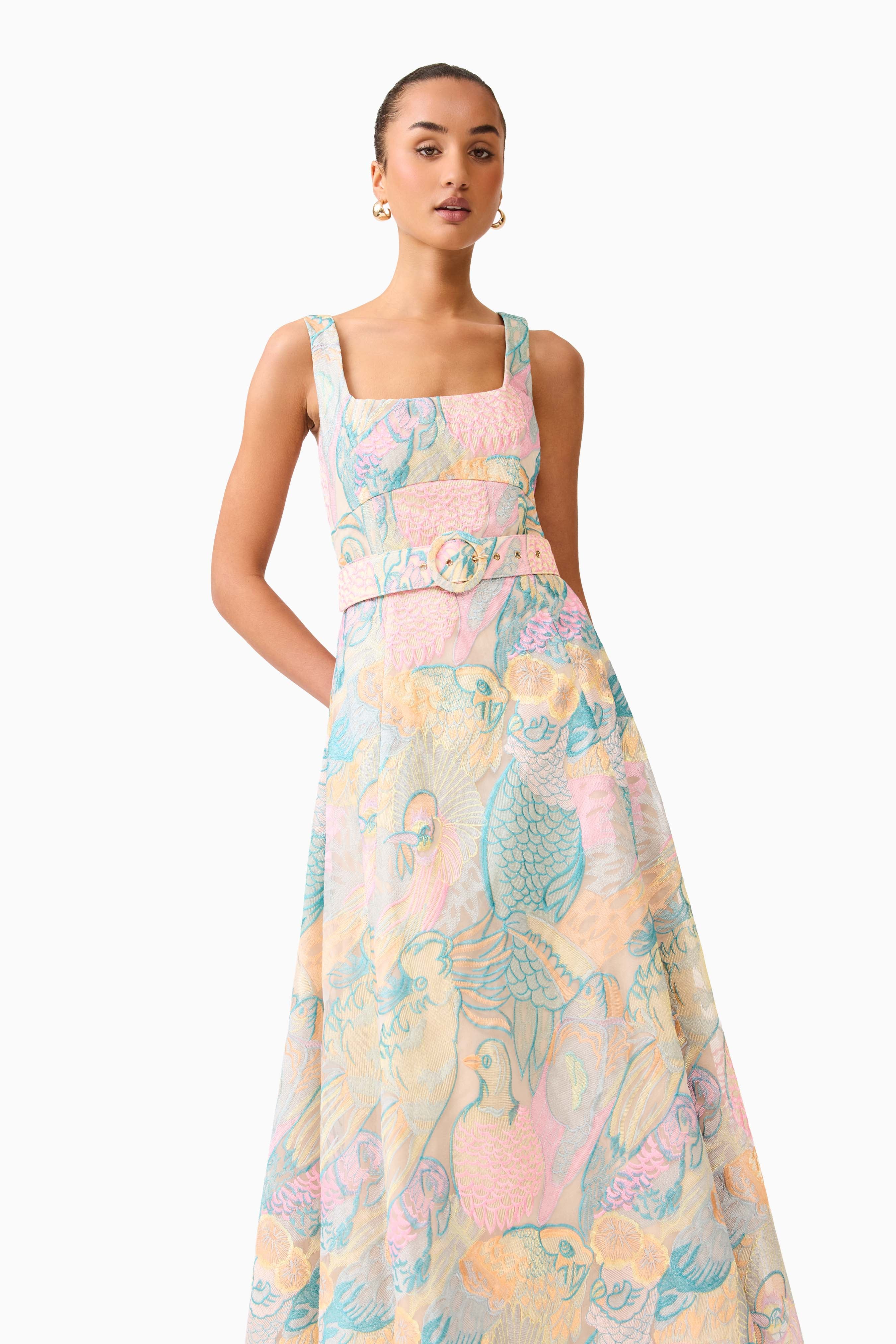 TALIAH A LINE GOWN