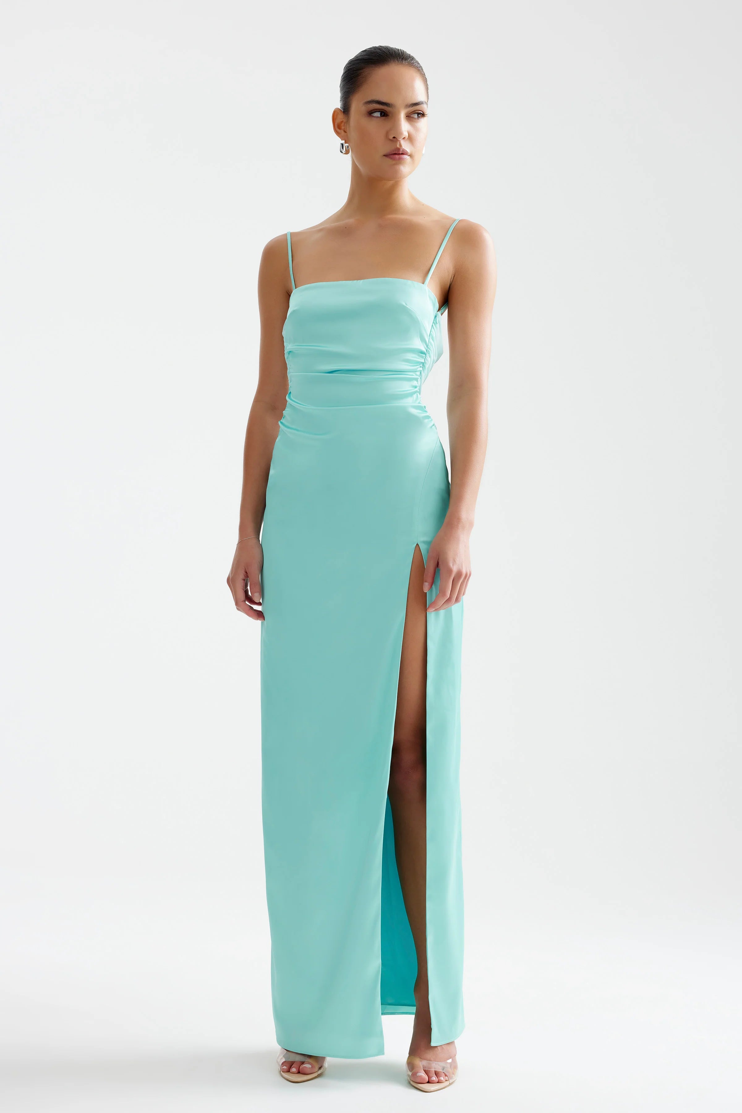 KIRI DRESS AQUA