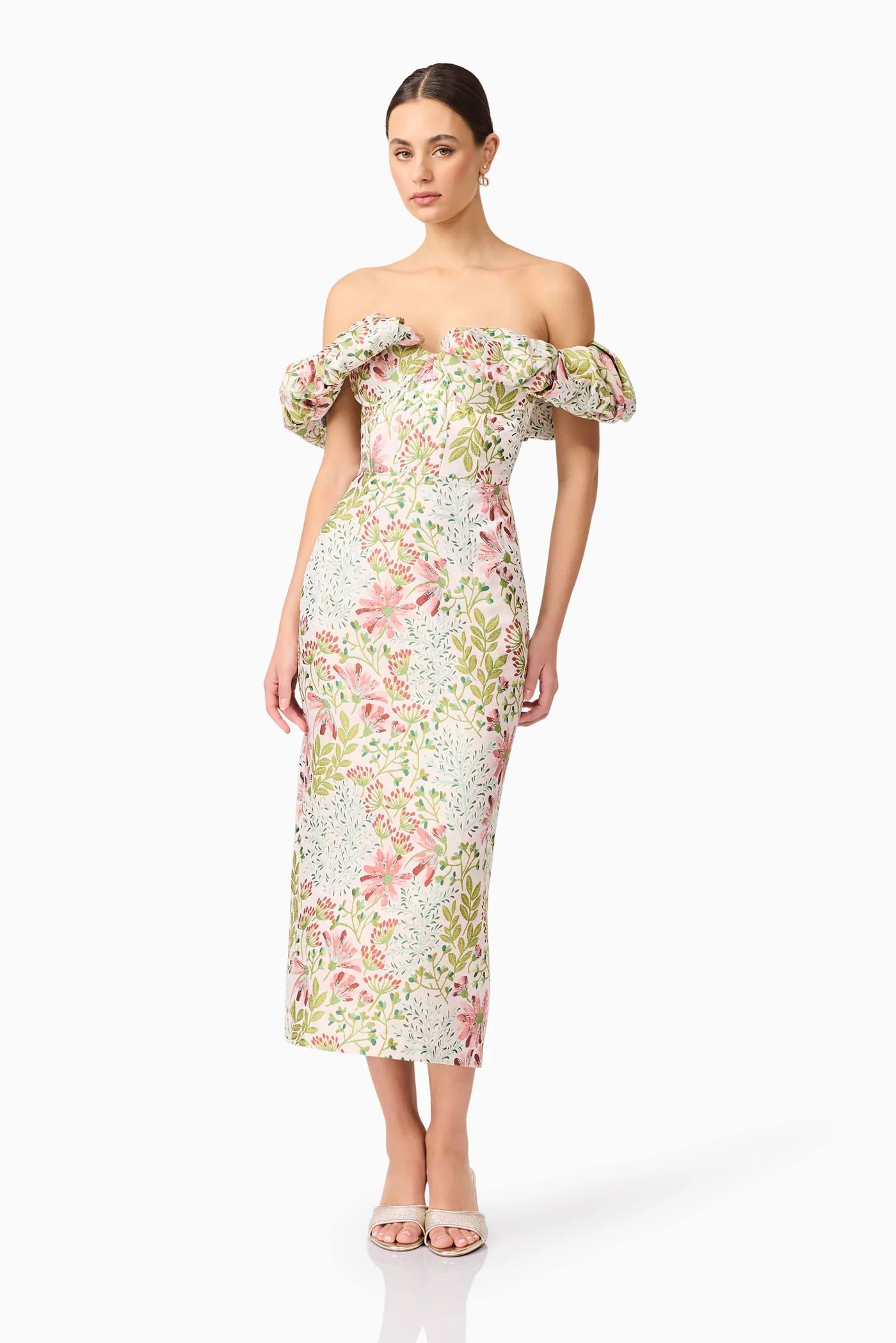 CALAANTHA MIDI DRESS