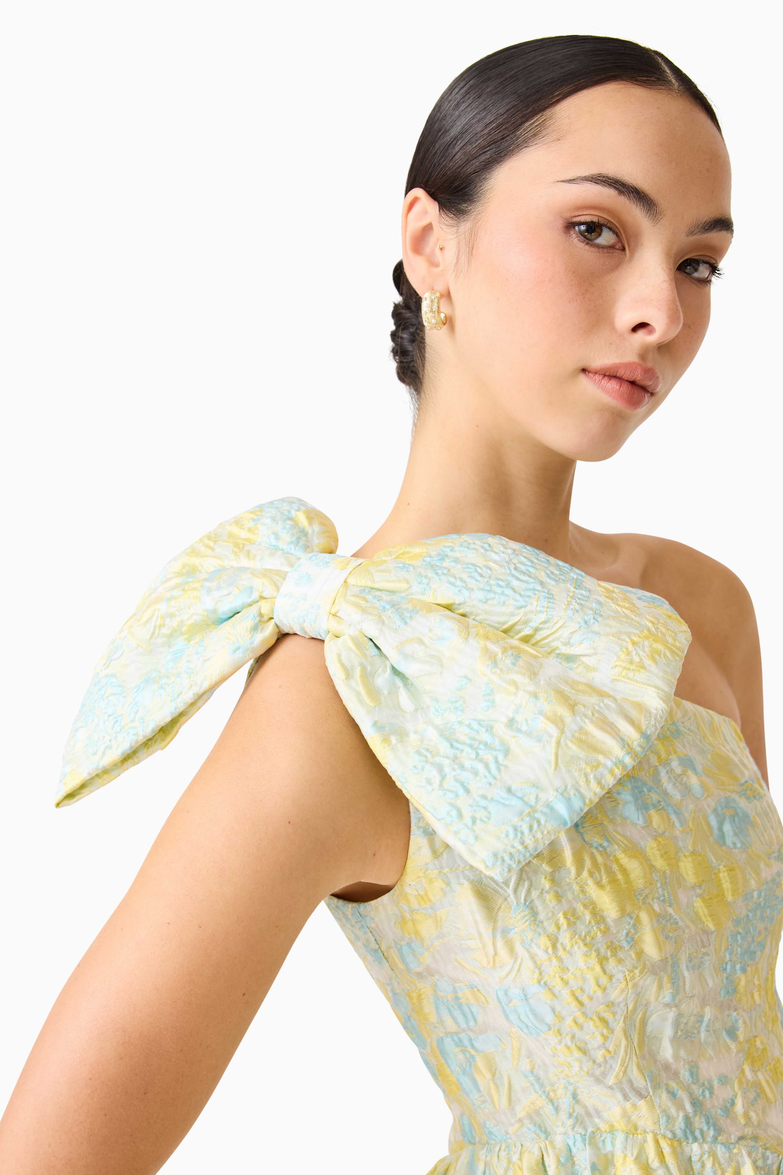 PENELOPE ASYMMETRICAL HI - LO GOWN