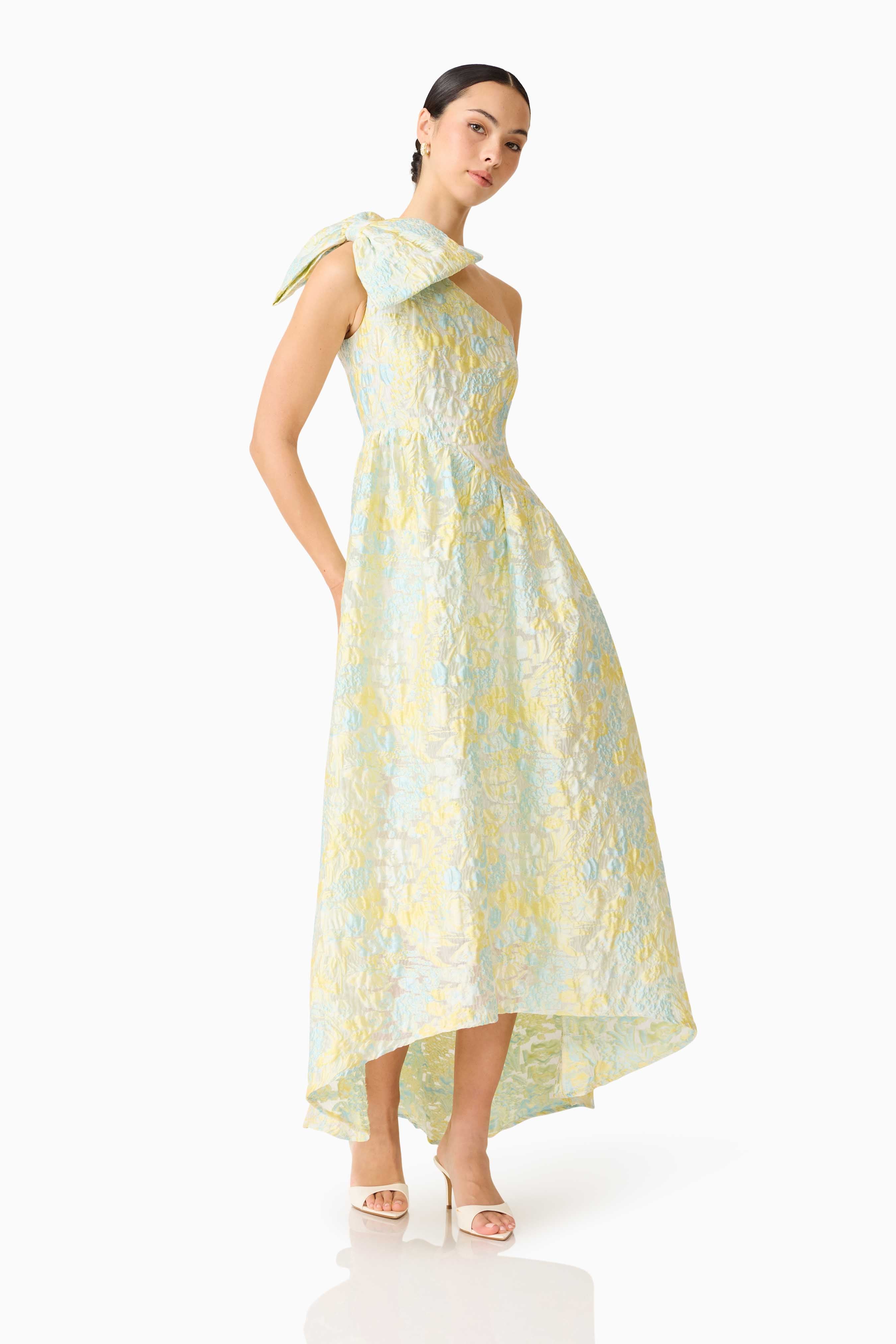 PENELOPE ASYMMETRICAL HI - LO GOWN