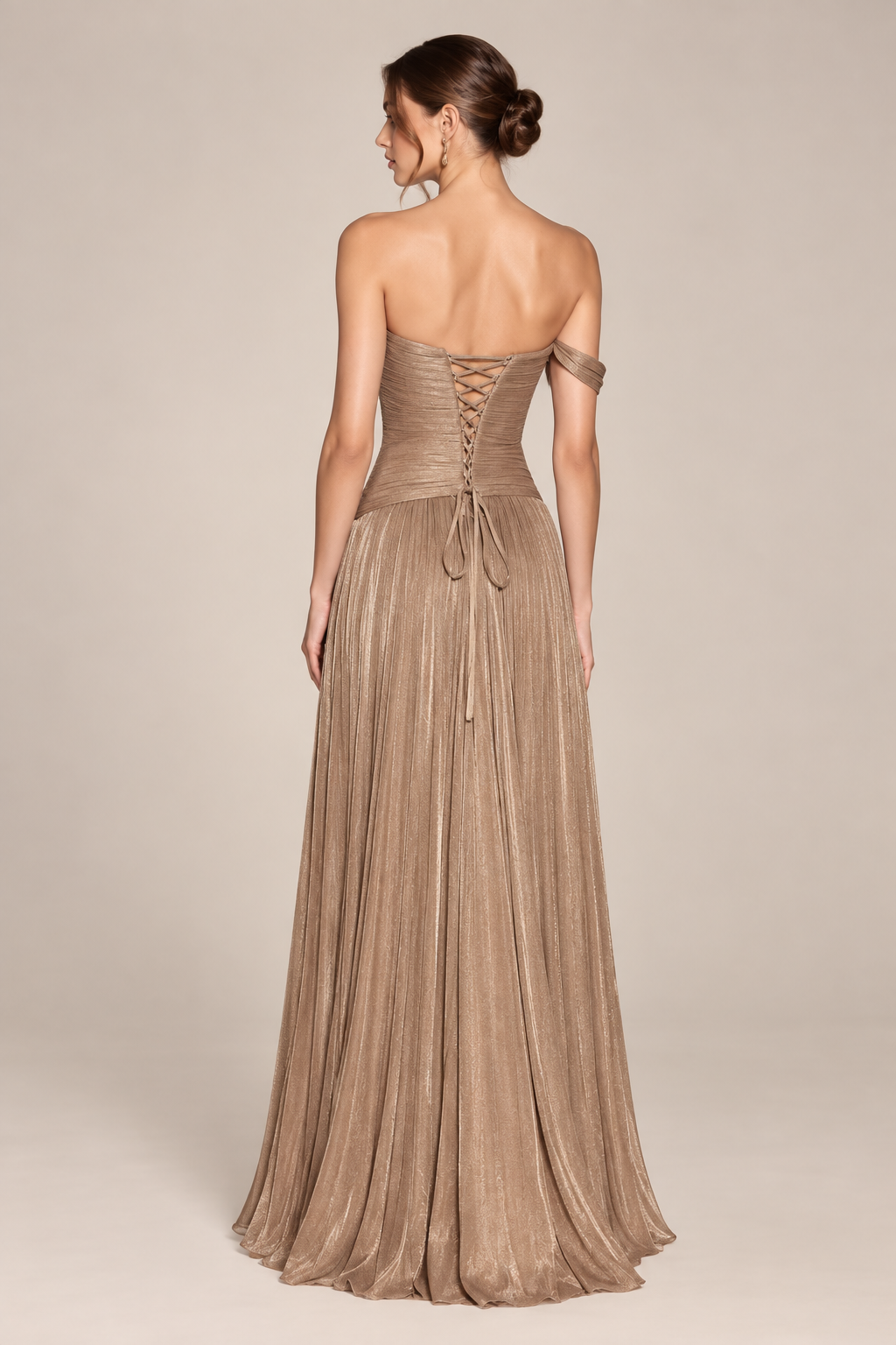 ISABELLA MOCHA DRESS