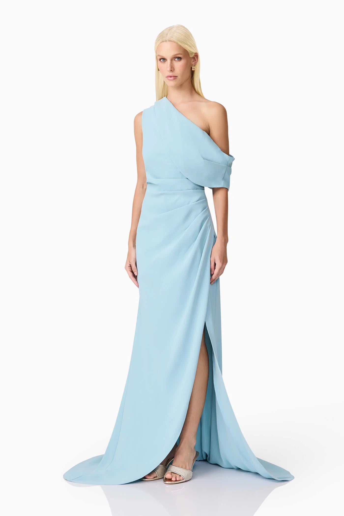 ISADORA GOWN DRESS BLUE