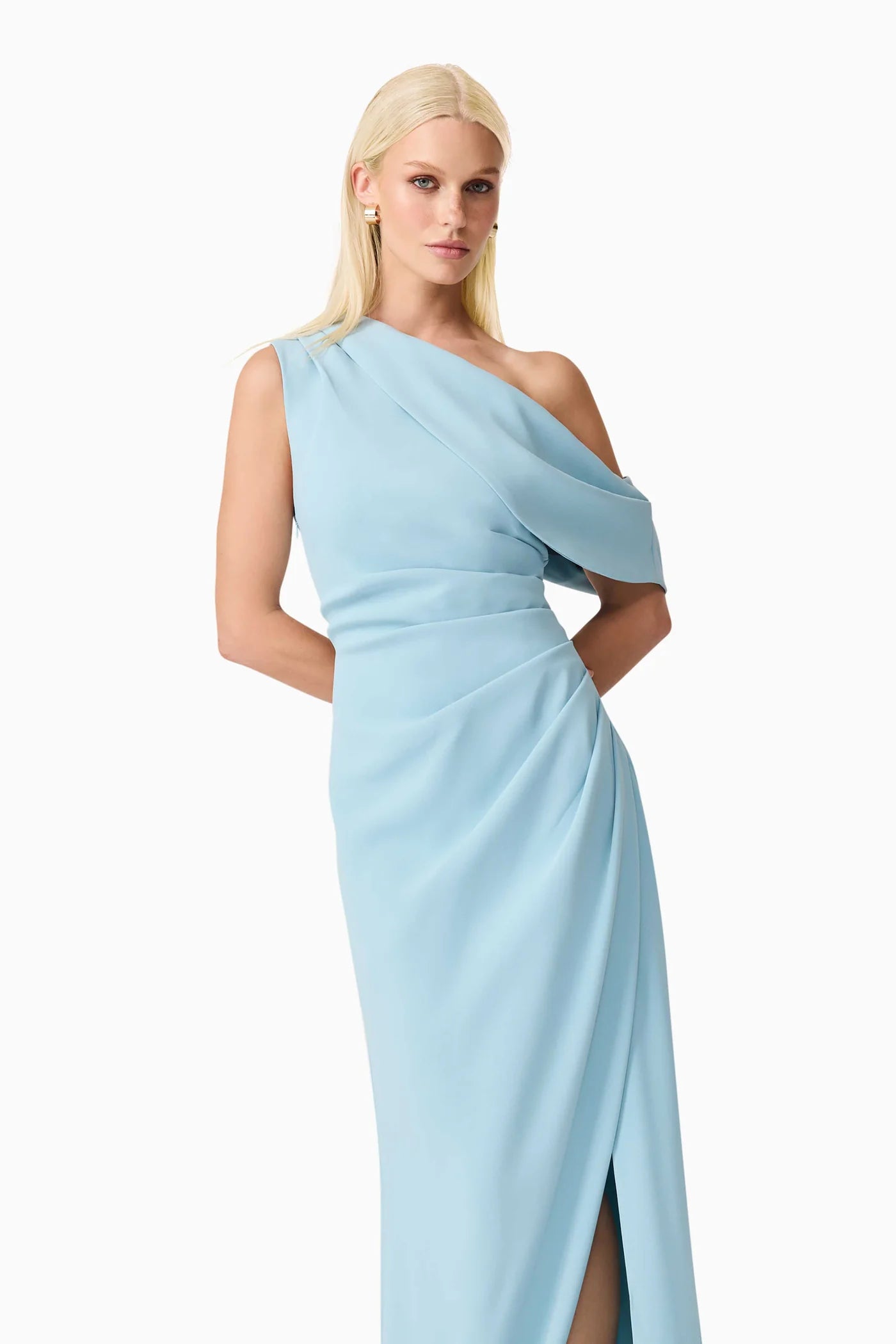 ISADORA GOWN DRESS BLUE
