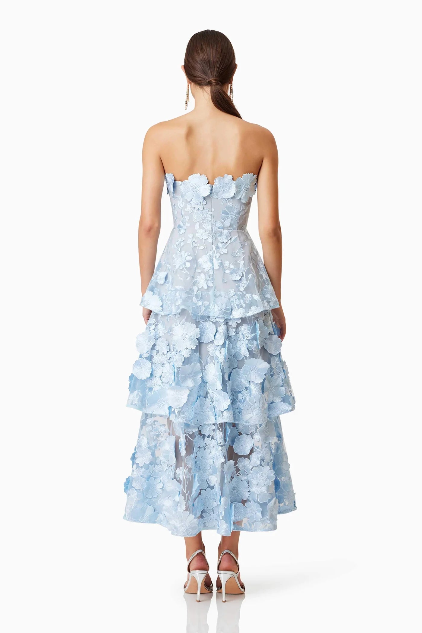 SELENE MAXI DRESS TIERED 3D
