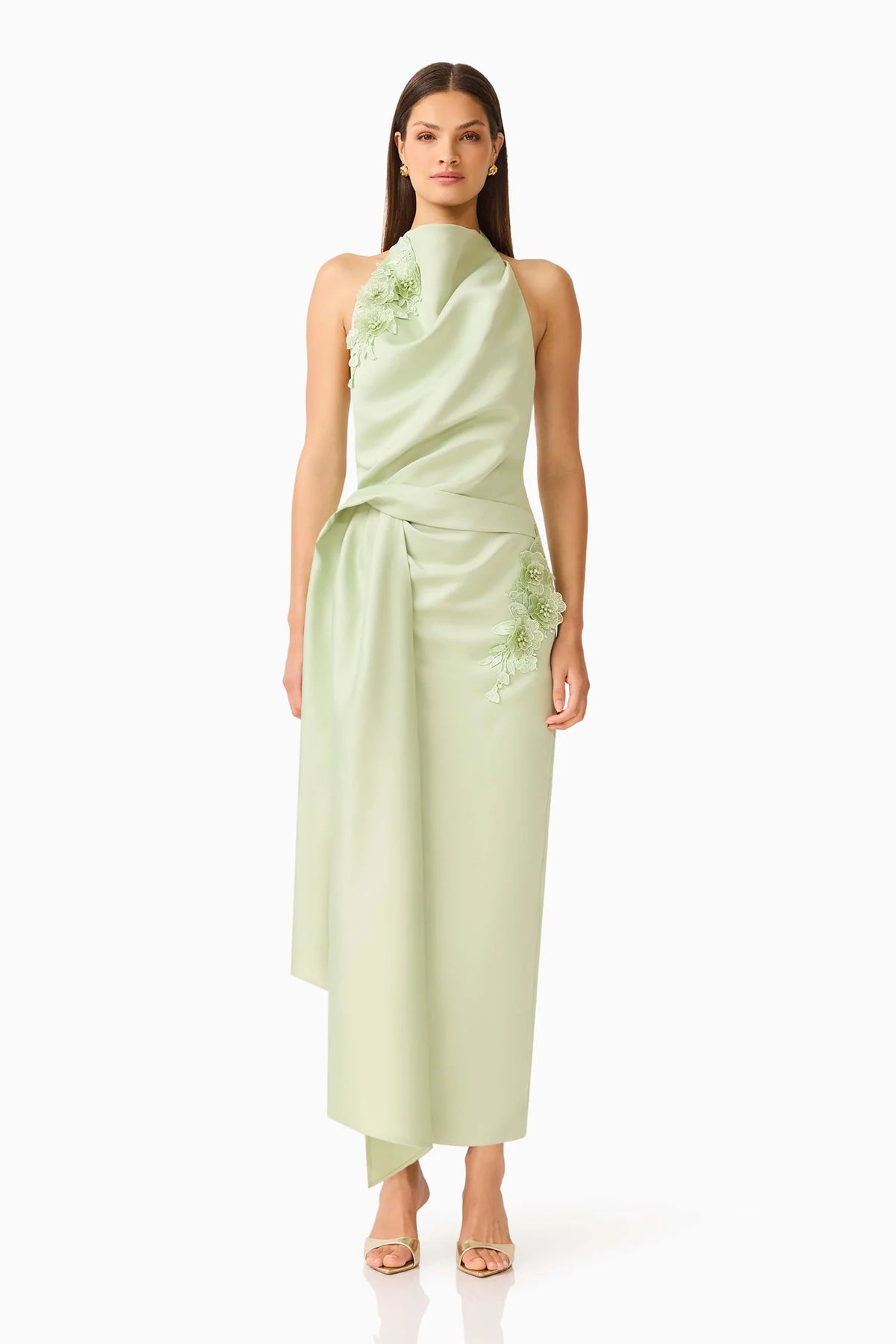 FLOREA HALTER GOWN