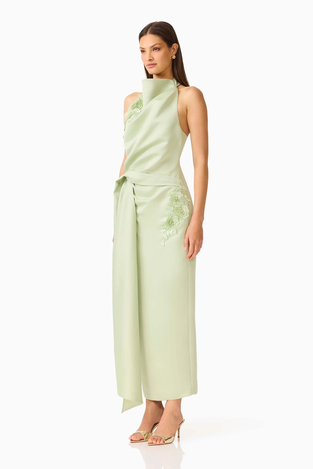 FLOREA HALTER GOWN