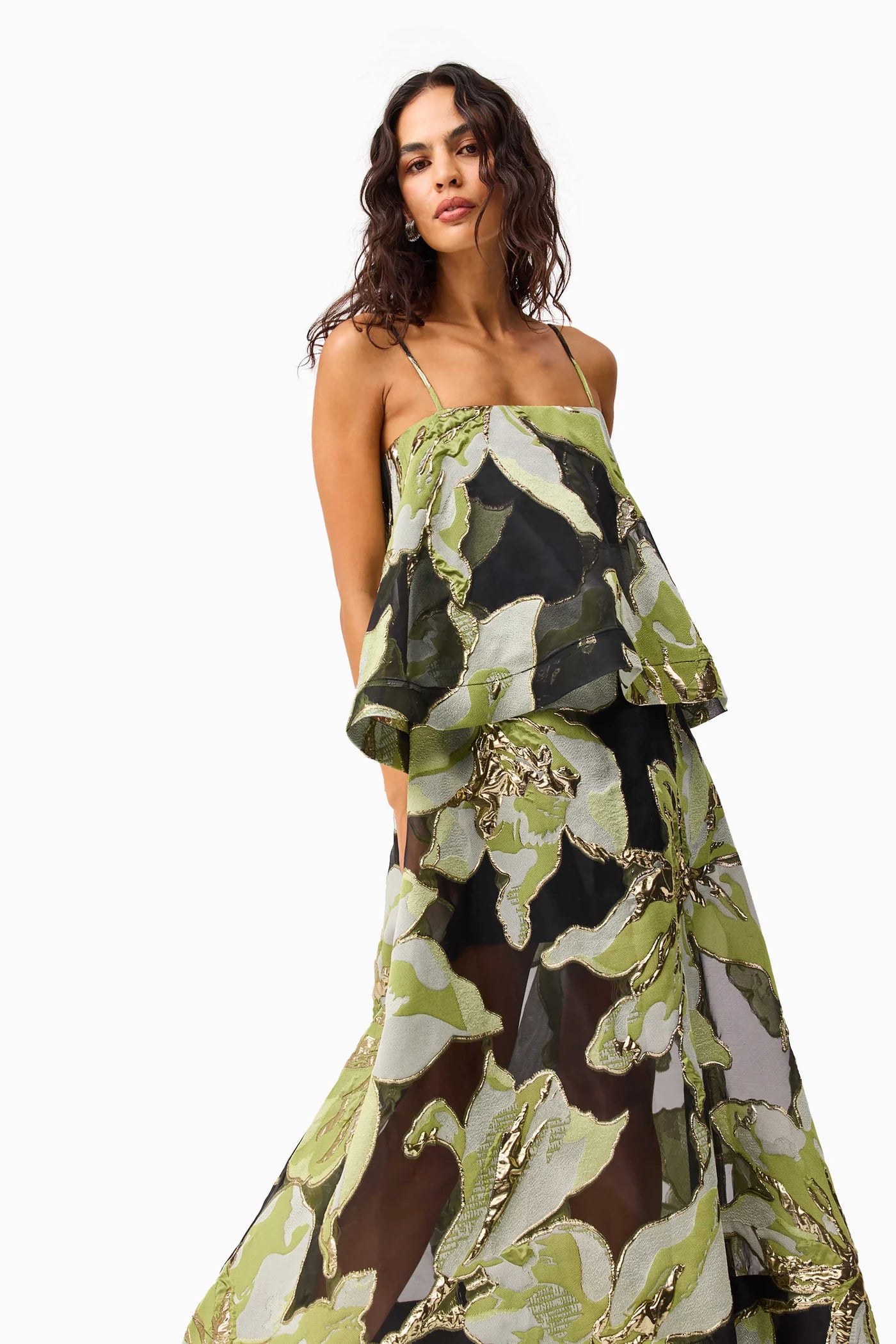 ELYSIA TIERED GOWN