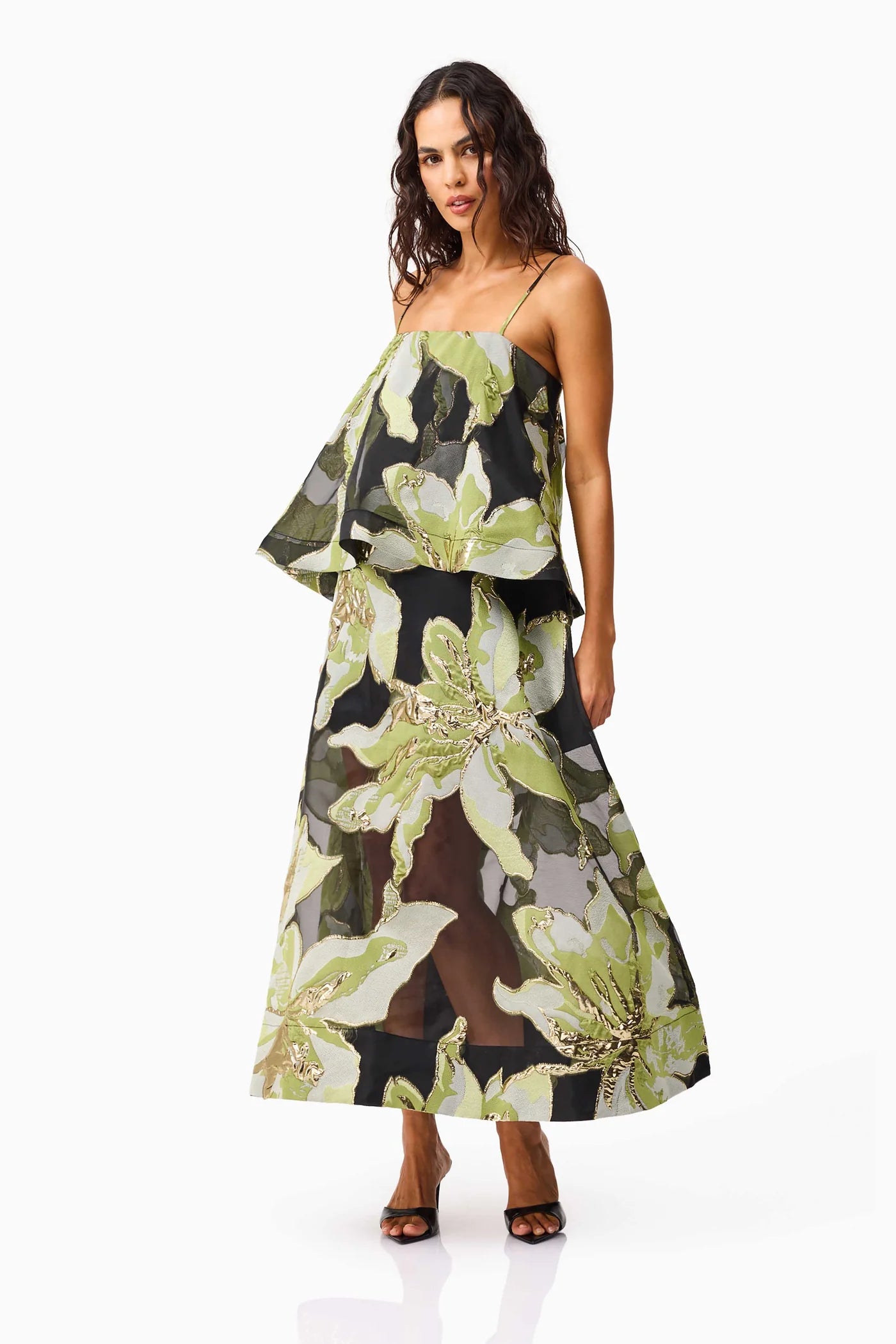 ELYSIA TIERED GOWN