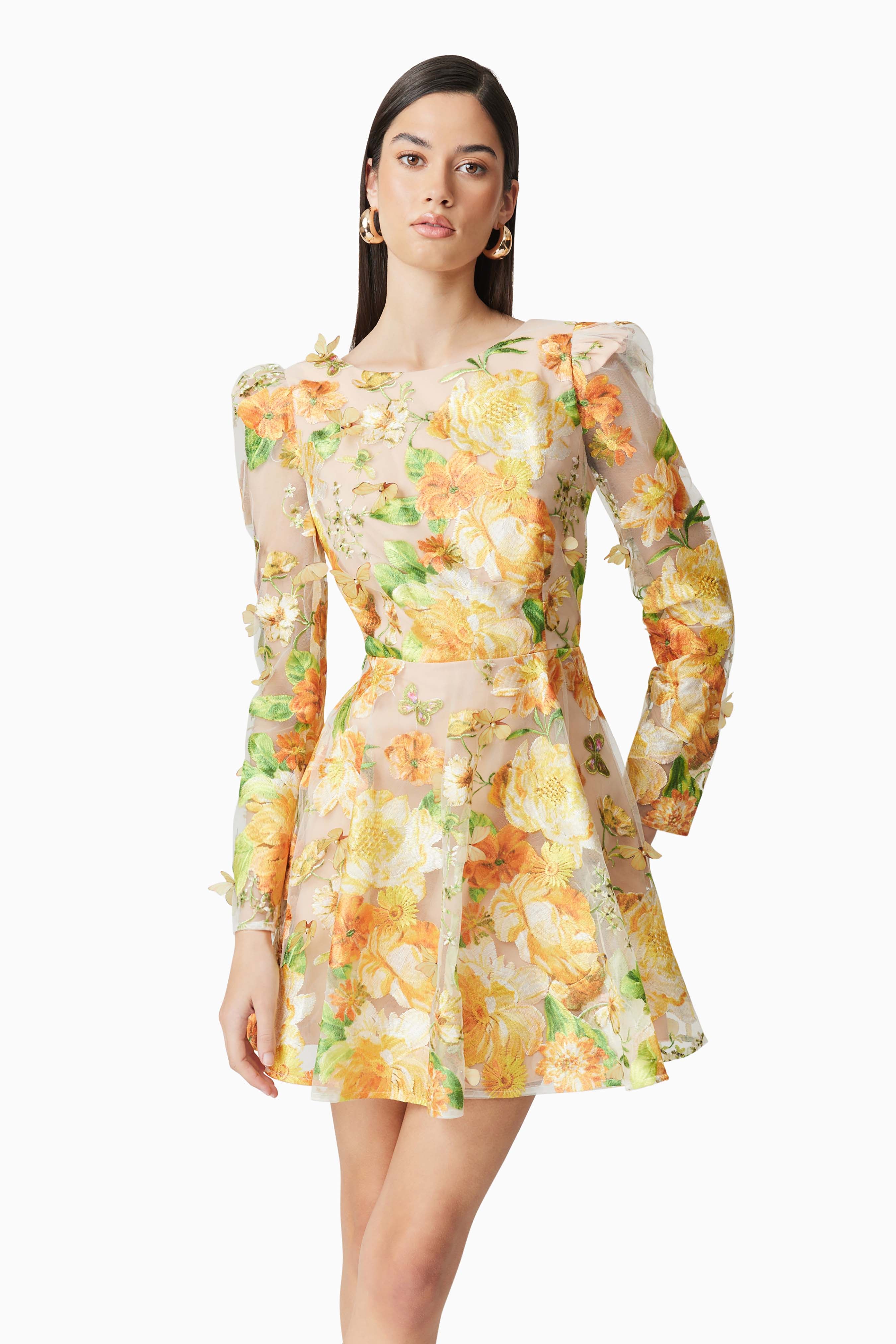 AELLA A-LINE MINI DRESS