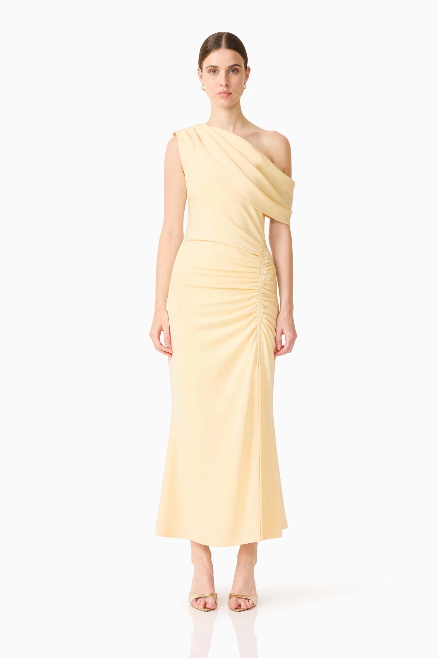 SIMONE ONE SHOULDER MAXI DRESS